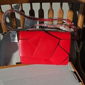 On 54th Macy's Chic Red Crossbody Bag